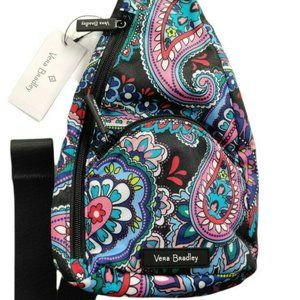 Vera Bradley Lighten Up Essential Compact Sling Backpack in ReActive Material
